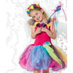 Fairy Dress Wish & Wand Rainbow - Large - 6 - 8 years